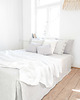 koce i narzuty Narzuta Lniana PURE WHITE 1