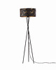lampy podłogowe Elegancka lampa stojąca na 3 nogach z abażurem PARYŻ MARMUR 6