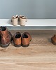 półki Minimalistyczny metalowy stojak na buty, BIAŁY 5