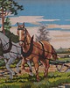 obrazy Obraz Rolnik, skandynawski design, lata 70 3