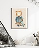 plakaty Plakat Kot Z Deskorolką Na Ścianę Dla Dzieci 2