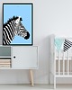 obrazy i plakaty do pokoju dziecięcego Plakat Zebra 1