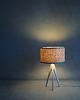 lampy stołowe Stojąca lub wisząca drewniana lampa 1