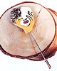 broszki Ceramiczna broszka na szpilce - Frida . Unikatowy egzemplarz, handmade. 1