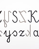 gry edukacyjne dla dzieci Ruchomy alfabet małe litery (czarne) 6