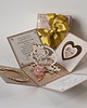 kartki scrapbooking 30 rocznica ślubu, perłowe gody, exploding box, kartka 3d 2