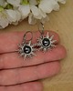 kolczyki wire wrapping Kolczyki słońce hematyt wire wrapping słoneczka 3