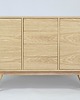 komody i szafki Komoda Bufetowa "S" Jednolita / Mała Komoda do salonu / 130cm 5