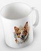kubki Kolorowy kubek "Corgi" - mix kolorów 1