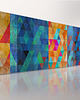 obrazy OBRAZ NA PŁÓTNIE - ABSTRAKCJA - 150x60cm 2