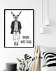 plakaty Plakat Jeleń Hipster 02 Loft 1