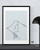 plakaty Plakat minimalistyczny Świnica, A3, decotyw 2
