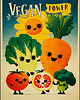 plakaty Plakat miss vegan 30x40 3