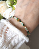 bransoletki z kamieni naturalnych Elegancka bransoletka z Awenturynem i serduszkiem 1