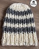 czapki damskie Beanie handmade 6