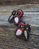 kolczyki soutache Kolczyki soutache Jesienny liść 3