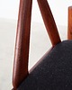 krzesła Komplet czterech krzeseł tekowych, duński design, lata 70, Kai Kristiansen 3