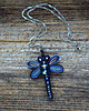 wisiory Ważka - naszyjnik soutache 2
