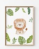 obrazy i plakaty do pokoju dziecięcego Plakat do pokoju dziecka motyw Safarii 1