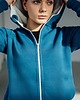 bluza z kapturem damska Bluza DAMSKA GRANATOWA 2