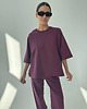t-shirt damskie T-shirt Chillout mauve wine 3