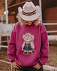 bluza bez kaptura damska Bluza oversize Dakota Teddy dla dorosłych 5