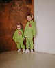bluzy dla chłopców Dres oversize Lime 6