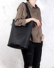 torby na ramię Shopper XL torba czarna z teksturą 2