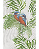plakaty Plakat Kingfisher Green Palm 2