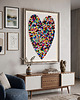 grafiki i ilustracje 57. SERCE WITRAŻ - rysunek, plakat. 3