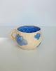 kubki Ceramiczny ręcznie robiony kubek w chmurki 1