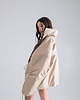 kurtki damskie Kurtka typu bomber oversize mocca 6