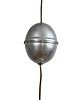 lampy wiszące Lampa wisząca, chromowana New look Elektroinstala Dě 6