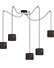 lampy wiszące Nowoczesna 5-punktowa lampa wiszaca pająk WAIKIKI W5 MARMUR 3