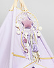 namioty i tipi dla dzieci Namiot Tipi - Gold Lilac 2