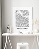 plakaty Amsterdam Mapa  - plakat różne formaty 3