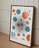 plakaty Plakat abstrakcyjny, abstrakcja, geometria - Czas i Przestrzeń 1