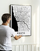 plakaty Plakat mapa Porto - różne formaty 4