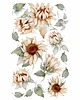naklejki ścienne do pokoju dziecka Słoneczniki Sunflower Watercolor Zest. 1 - Naklejki Na Ścianę 1