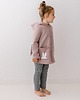 bluzy dla dziewczynki Bluza królik RÓŻ VINTED 3