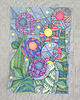 kolczyki drewniane 6683 kolorowe, niepowtarzalne, duże, dwustronne kolczyki; 3