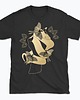 t-shirty męskie Koszulka - Alchemia Symboli, Dłonie wiedźmy, wąż i motyle #4 1