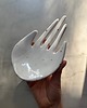 pojemniki na biżuterię Ceramiczna Łapka Handmade Talerzyk na Biżuterię Złote Ciapki 4