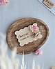 Ślub - inne Drewniane podziękowania dla gości z grawerem - Obecność to piękny dar 2