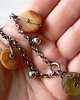 bransoletki wire wrapping -bursztynowa- 1