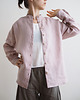 koszule damskie  Koszula "KIKOKO" old rose 100% len 8