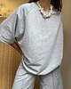 t-shirt damskie T-shirt Chillout light grey crew neck 4