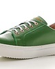 sneakersy damskie Sneakersy skórzane  sznurowane  (6760) 4