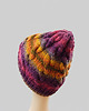 czapki damskie 6916 Dzianinowy Zestaw Winter Sunset: Czapka i Komin 4