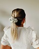 gumki do włosów Gumka jedwabna, scrunchie, frotka lawendowe pole MAXI 1